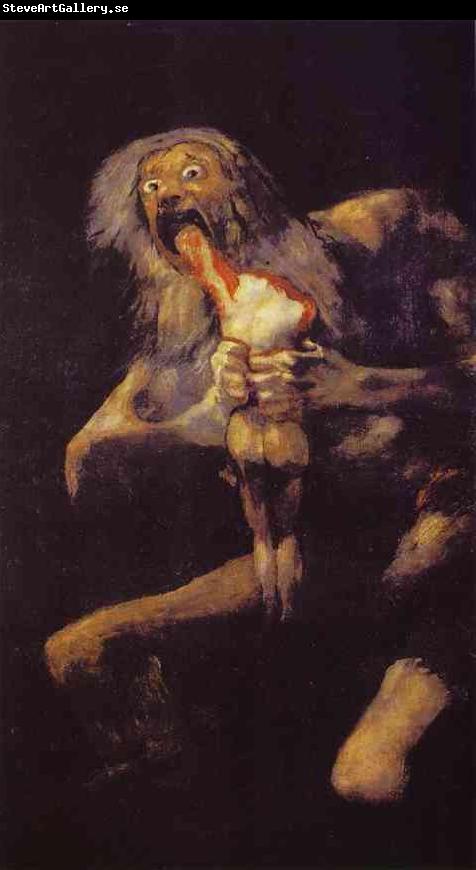 Francisco Jose de Goya Saturn Devouring One of His Chidren